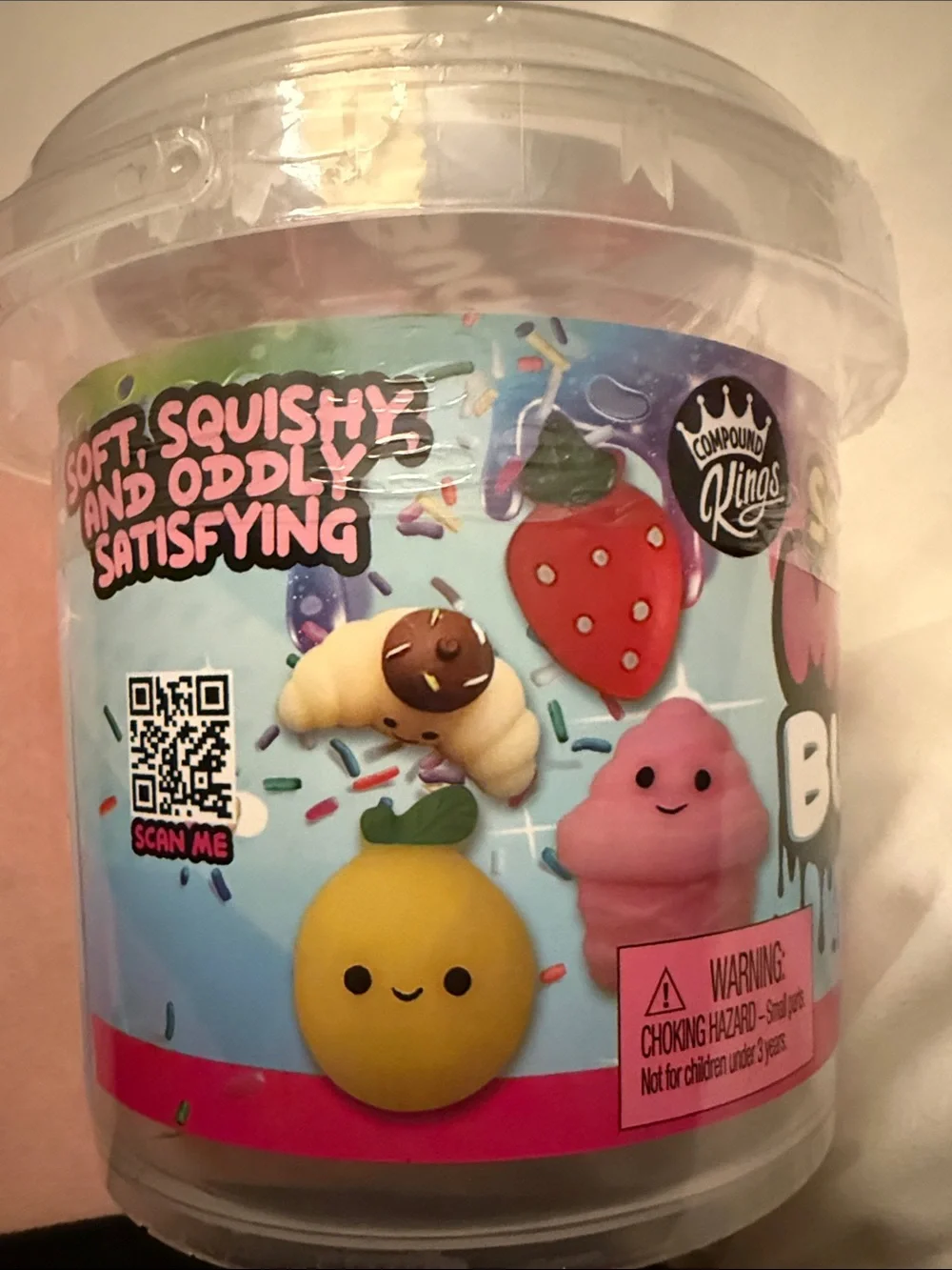 Sweet Squishy Mochi Bucket